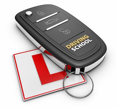 Car keys and Learner Driving Plate